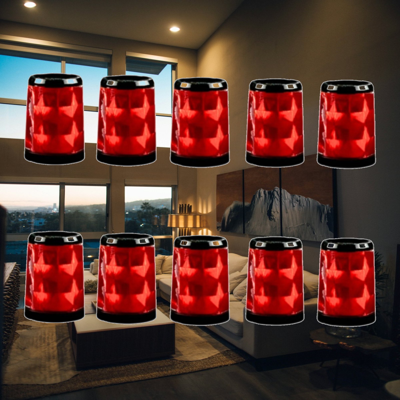 Golf Club Iron Set - Juego de tapas de plástico para