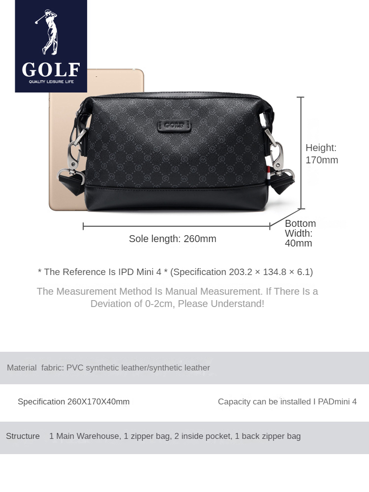 Bolso de hombro individual de  - Golf Equipment Stores reseña y precio