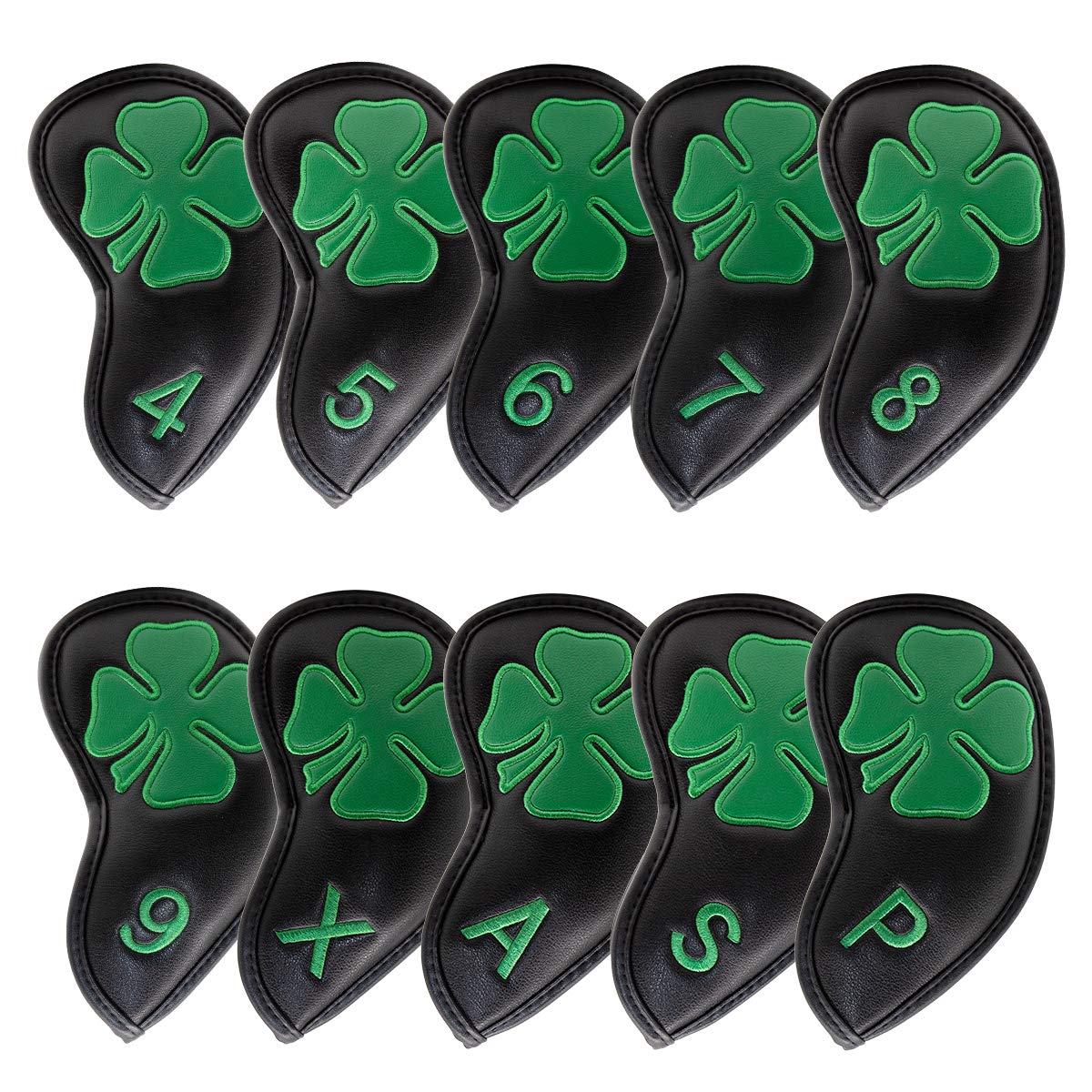 Fundas de cuero negras con dis - Golf Club Iron Set reseña y precio