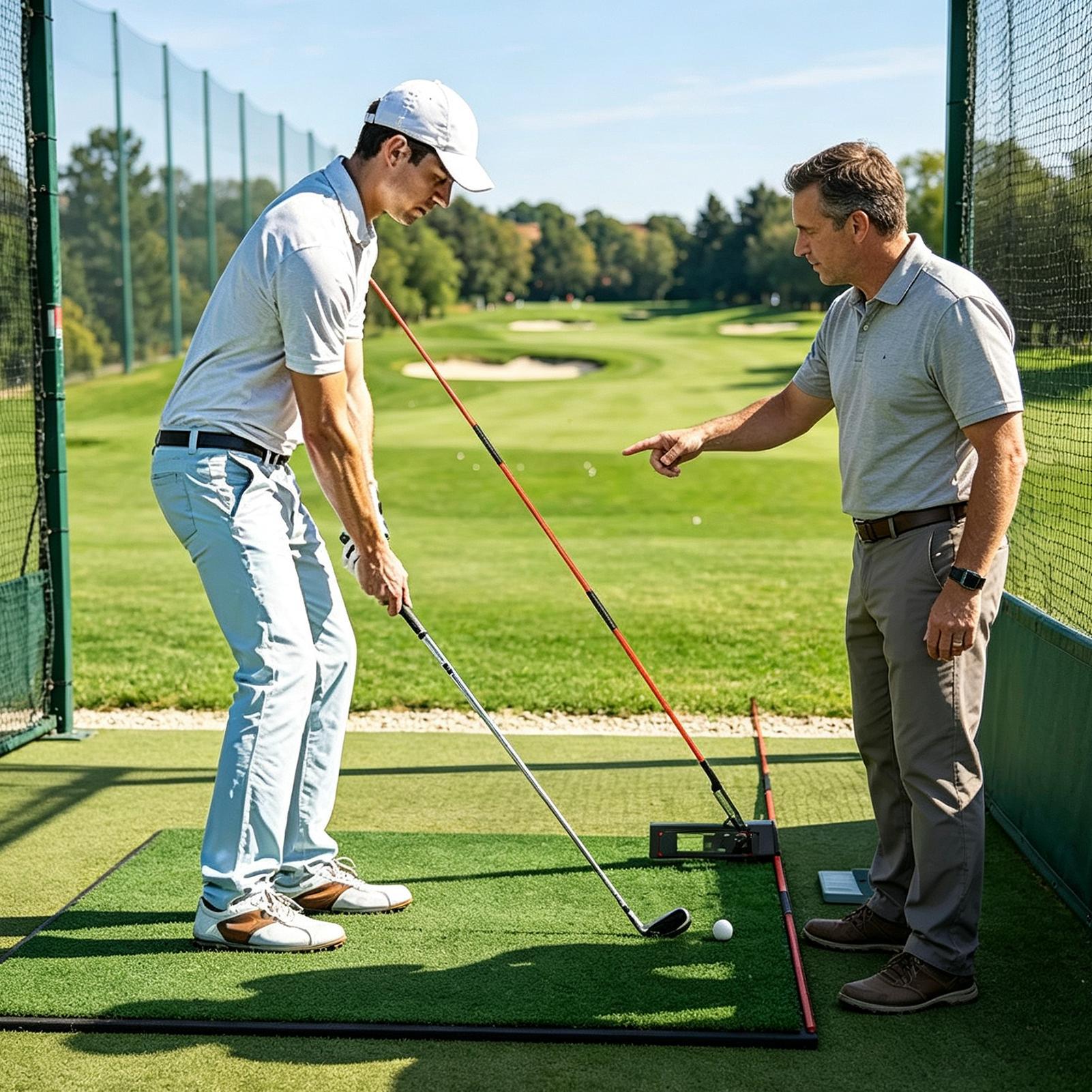 Entrenador de golf con ángulo  - Golf Equipment Beginners reseña y precio
