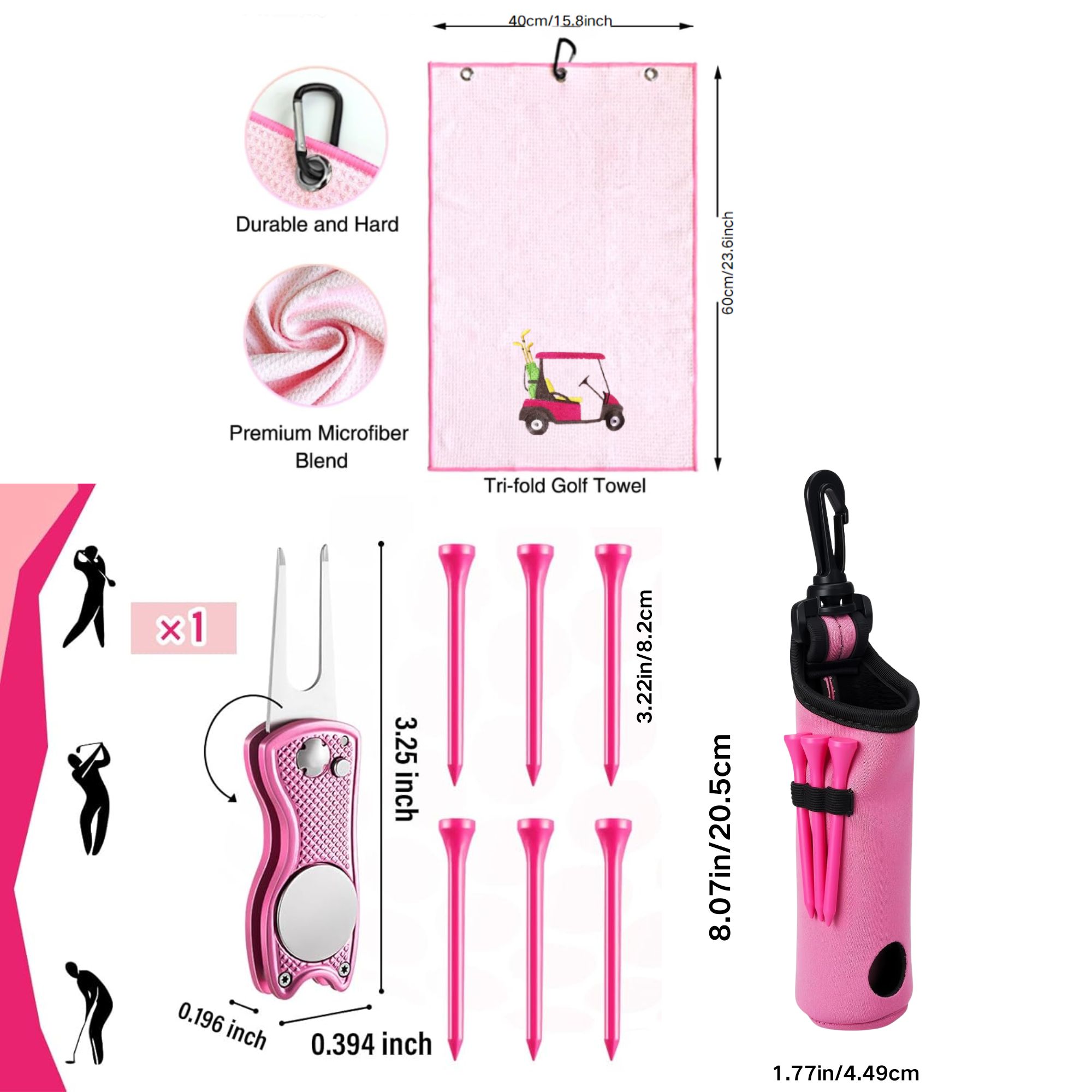 Kit de 10 Accesorios de Golf,  - Golf Equipment Stores reseña y precio